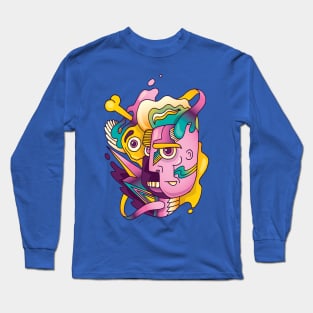 Heads Long Sleeve T-Shirt